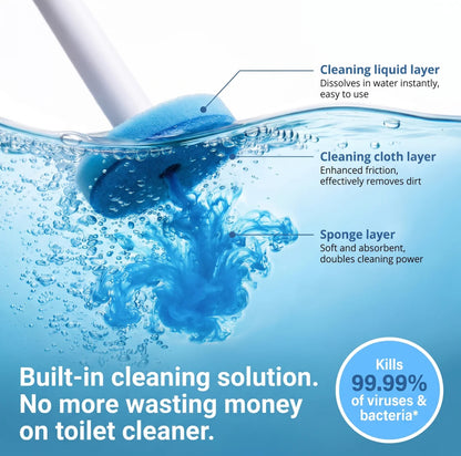 Vontario™ Disposable Toilet Scrubber System