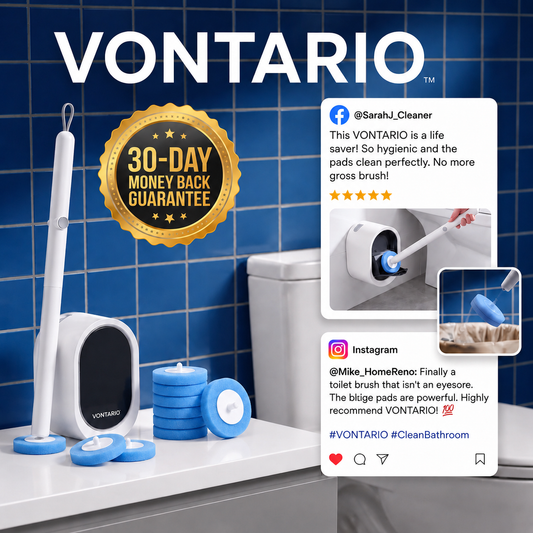 Vontario™ Disposable Toilet Scrubber System