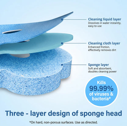 Vontario™ Disposable Toilet Scrubber System